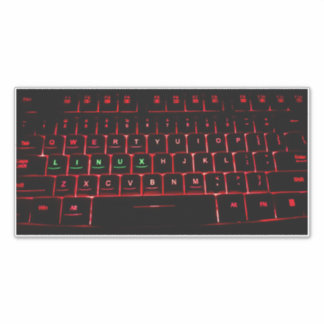 Sticker Clavier Linux