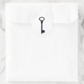 Sticker clé squelette personnalisable (Sac)