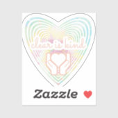 Sticker Clear is Genind (Feuille)