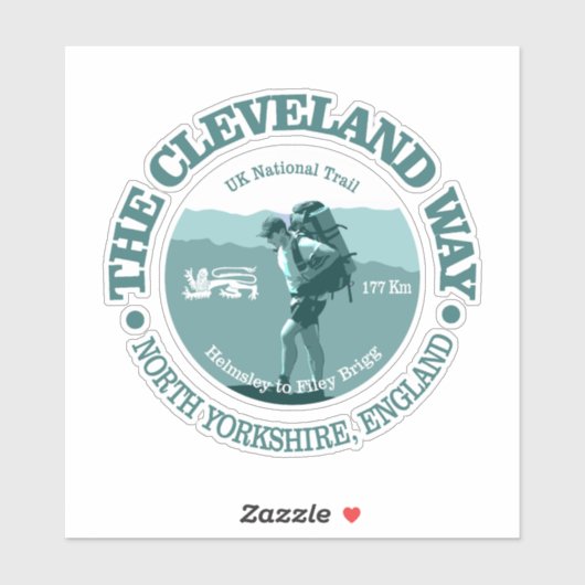 Sticker Cleveland Way (T) (Feuille)