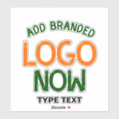 STICKER CLIENT SIMPLE CONTEMPORAIN PROPRE CLAIR FASHIONABL (Feuille)