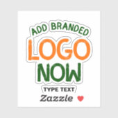 STICKER CLIENT SIMPLE CONTEMPORAIN PROPRE CLAIR FASHIONABL (Feuille)