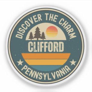 Sticker Clifford, Pennsylvanie