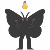 Sticker Clipart Mothman (Recto)