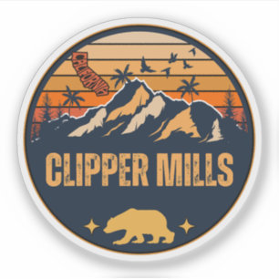 Sticker Clipper Mills, Californie