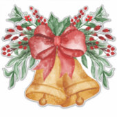 Sticker Cloche de Noël (Devant)