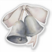 Sticker Clochettes d'Argent Joyeux Noël (Devant)