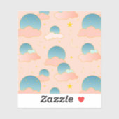 Sticker Cloud Neuf Vibes (Feuille)