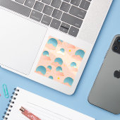 Sticker Cloud Neuf Vibes (Ordinateur portable avec iPhone)