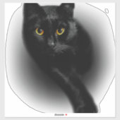 Sticker Clous de dépôt de chats noirs (Feuille)