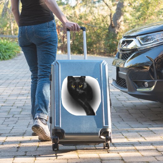 Sticker Clous de dépôt de chats noirs (Valise Insitu)