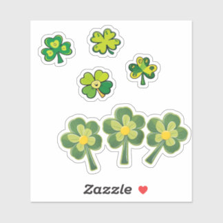 Sticker Clover irlandais