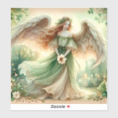 Sticker Clover Serenity Angel (Feuille)