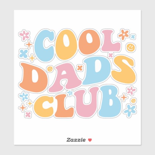 Sticker Club cool Dads III (Feuille)