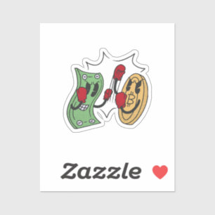 Sticker Club de combat crypto