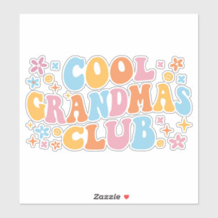 Sticker Club de grand-père cool III