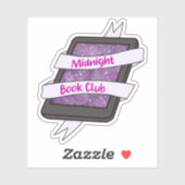 Sticker Club de lecture Galaxy Midnight Kindle (Feuille)