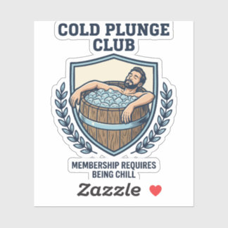 Sticker Club de Plongée Froid