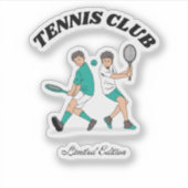 Sticker Club de tennis (Devant)