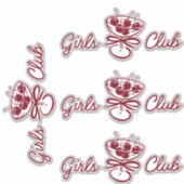 Sticker Club des Filles (Devant)