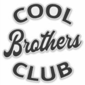 Sticker Club des Frères cool I (Devant)