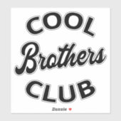 Sticker Club des Frères cool I (Feuille)
