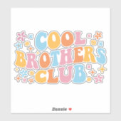 Sticker Club des Frères cool III (Feuille)