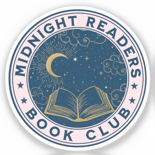 Sticker Club des livres de lecteurs de minuit (Recto)