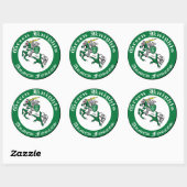 Sticker club MMC Green Knights (Feuille)