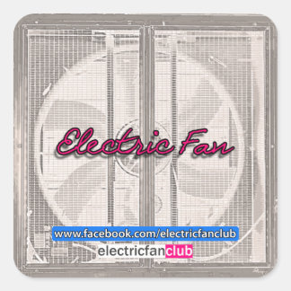 Sticker Club Ventilateur Électrique