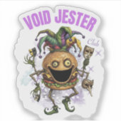 Sticker Club Void Jester - Burger d'ami (Devant)