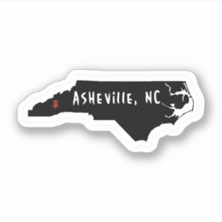 Sticker CN Asheville Ambiguë Disk Golf