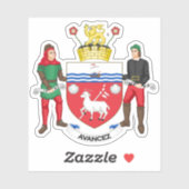 Sticker CoA of St. John's, Newfoundland & Labrador, Canada (Feuille)