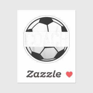 Sticker Coach Soccer T-Shirt Grand Coaching Sport