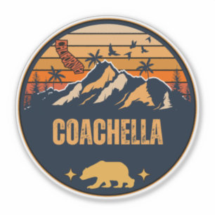 Sticker Coachella, Californie