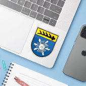 Sticker Coat of arms of Albstadt, Germany (Ordinateur portable avec iPhone)