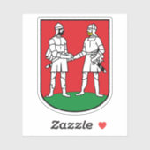 Sticker Coat of arms of Bünde, Germany (Feuille)