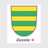 Sticker Coat of arms of Filderstadt, Germany (Feuille)