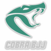 Sticker Cobra BJJ Grappling Fighter (Devant)