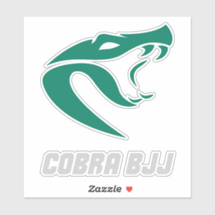 Sticker Cobra BJJ Grappling Fighter
