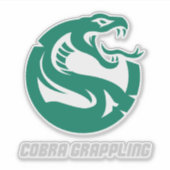 Sticker Cobra Grappling Snake BJJ Training (Devant)