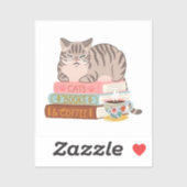 Sticker Coccinelle à l'aquarelle (Feuille)