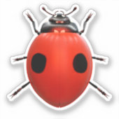 Sticker Coccinelle Chanceuse (Recto)