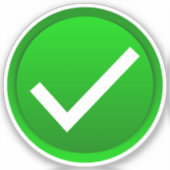 Sticker Coche verte (Recto)