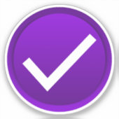 Sticker Coche Violette (Recto)
