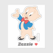 Sticker Cochon de porc | Pose classique (Feuille)