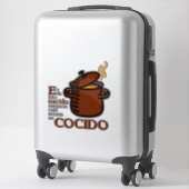 Sticker Cocido (Sur valise)