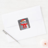 Sticker Cockatoo de Noël (Enveloppe)