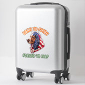 Sticker Cocker Spaniel (Sur valise)