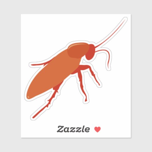 Sticker Cockroach (Feuille)